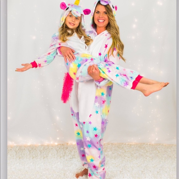 Bundled 2 Mom&Me Shoot 4the stars🌟Unicorn Onesies - Picture 2 of 6